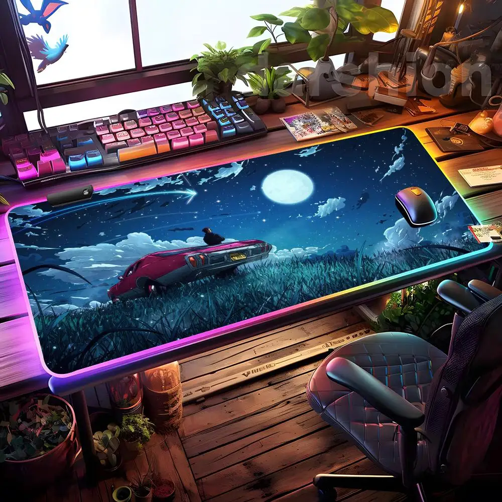 Night View Of Cars Mouse Pad Mousepad HD Printing Computer Gamers Locking Edge Non-slip RGB Mouse Pad XXL90x40cm Keyboard PC Des
Night View Of Cars Mouse Pad Mousepad HD Printing Computer Gamers Locking Edge Non-slip RGB Mouse Pad XXL90x40cm Keyboard PC Des