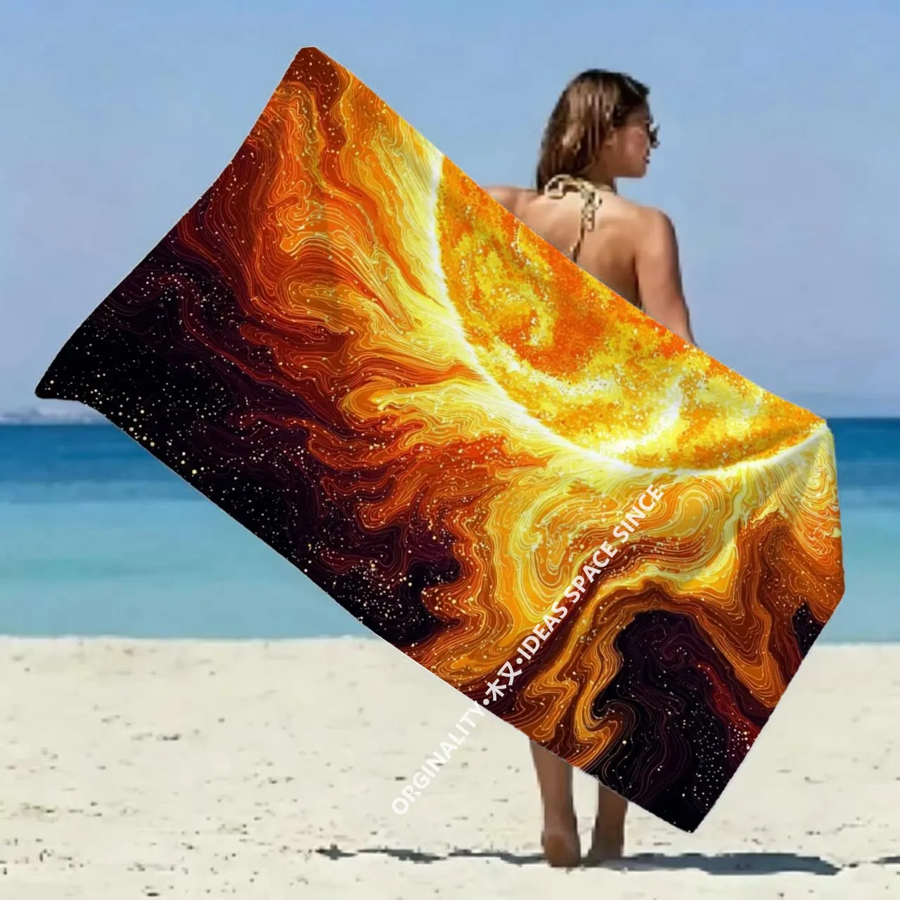 Cosmic Solar Flare Beach Towel Patterned Sunscreen And Windproof Suitable For Swimming Pool Camping Travel
Cosmic Solar Flare Beach Towel Patterned Sunscreen And Windproof Suitable For Swimming Pool Camping Travel