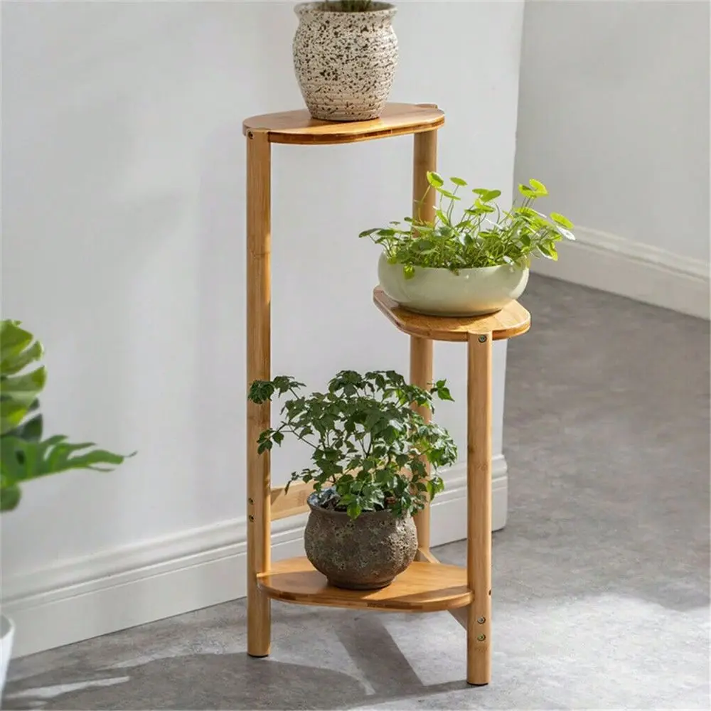 3 Tier Plant Stand Corner, Bamboo Plant Shelf Rack Triple Pot Stand Holder Indoor Plant Ladder Shelf Flower Display Rack For Pa
3 Tier Plant Stand Corner, Bamboo Plant Shelf Rack Triple Pot Stand Holder Indoor Plant Ladder Shelf Flower Display Rack For Pa