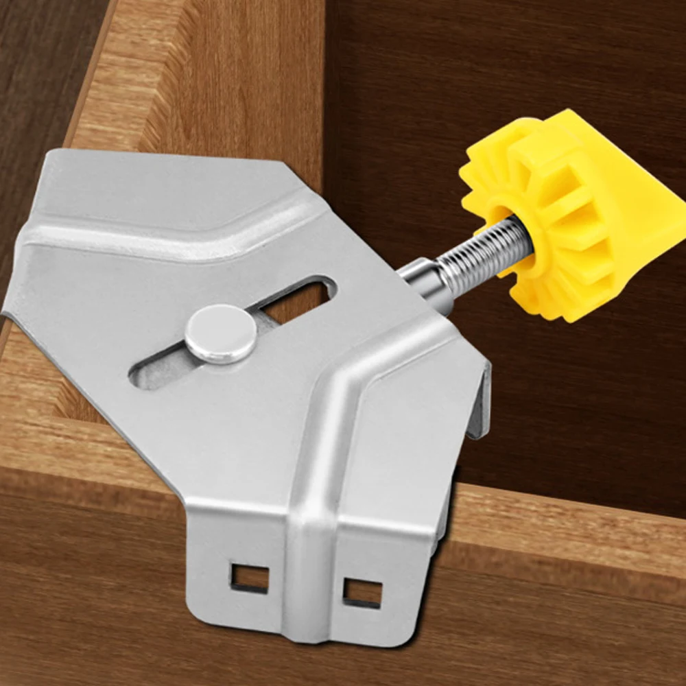 90 Degree Corner Clamps Wooden Cabinet Body Strong Clamping Fixing Tool Fast Adjustable Holder Stainless Steel Photo Frame Clamp
90 Degree Corner Clamps Wooden Cabinet Body Strong Clamping Fixing Tool Fast Adjustable Holder Stainless Steel Photo Frame Clamp
