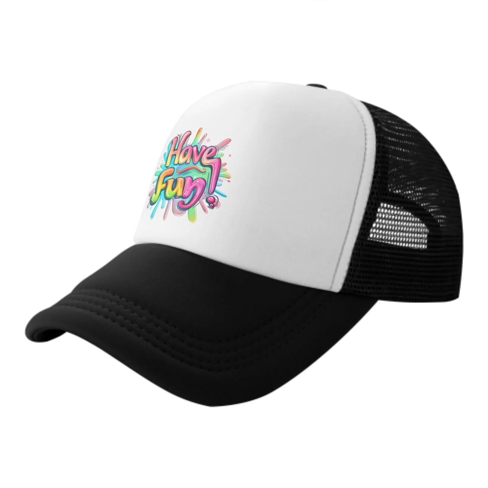 Colorful Have Fun Baseball Cap Adult Mesh Hat Adjustable for Men Women Sports Breathable Fashion Daily Travel Outdoor
Colorful Have Fun Baseball Cap Adult Mesh Hat Adjustable for Men Women Sports Breathable Fashion Daily Travel Outdoor