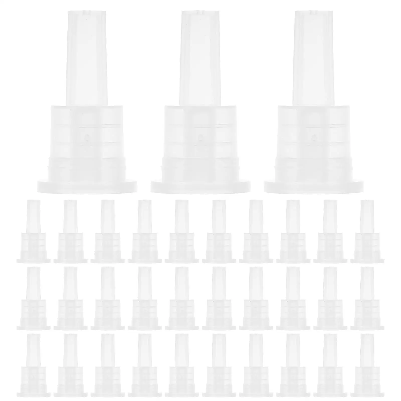 100pcs Aluminum Cap Dropper Plug for Essential Oil Bottles Leak Proof PP Material Inner Sealing Plug Replacement
100pcs Aluminum Cap Dropper Plug for Essential Oil Bottles Leak Proof PP Material Inner Sealing Plug Replacement