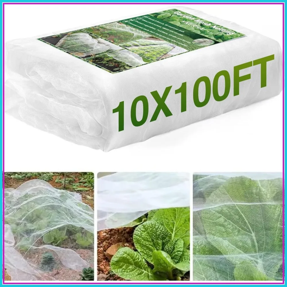 10 X100FT Garden Mesh Netting Barrier, Fruit Tree Plant Netting for Blueberry Bushes Protection
10 X100FT Garden Mesh Netting Barrier, Fruit Tree Plant Netting for Blueberry Bushes Protection