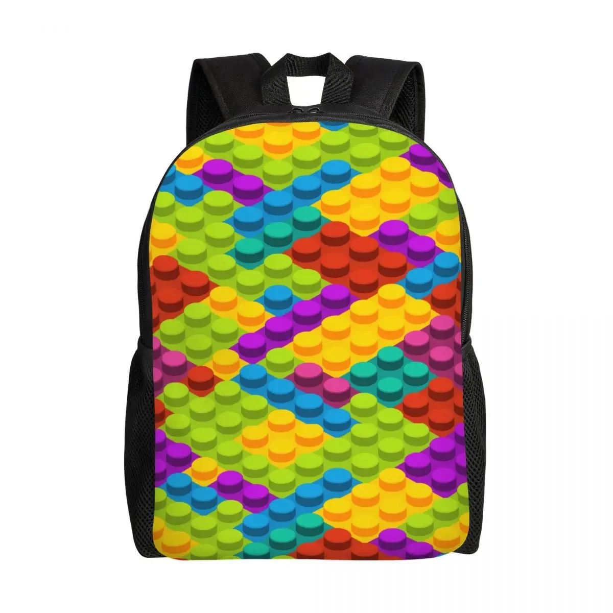 Custom Colorful Building Plastic Brick Blocks Backpacks for Women Men School College Students Bookbag Fits 15 Inch Laptop Bags
Custom Colorful Building Plastic Brick Blocks Backpacks for Women Men School College Students Bookbag Fits 15 Inch Laptop Bags