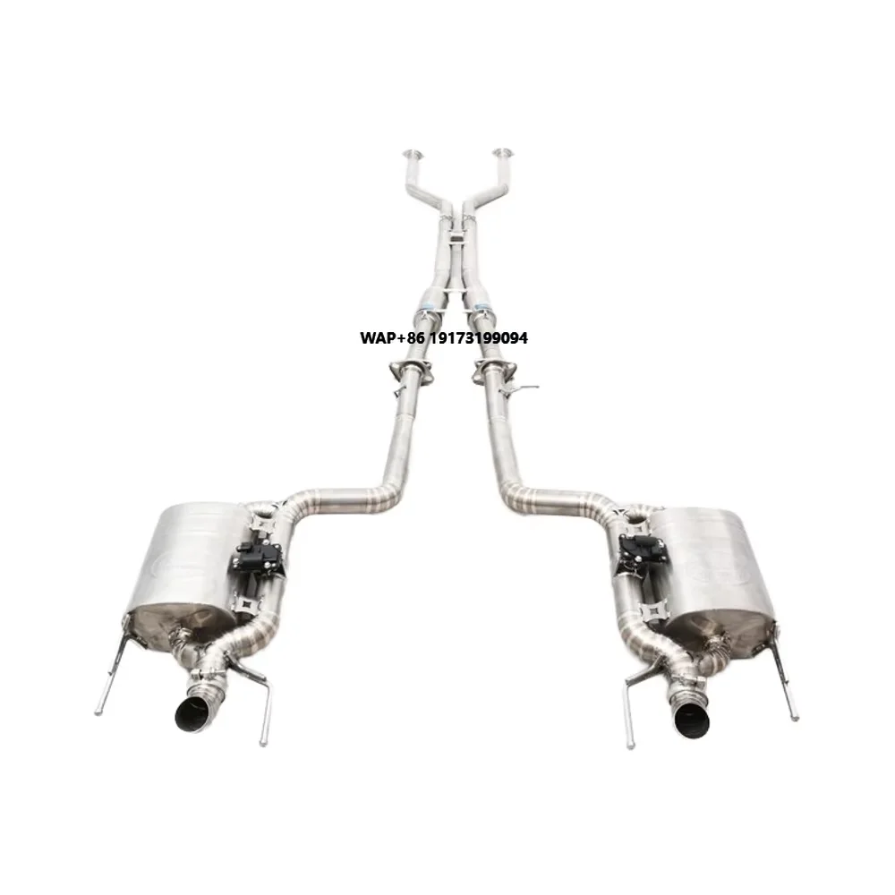 L-exus LS460 LS500 Custom Electronic Exhaust System Stainless Steel Manifold Headers with Cat-Shaped Back Muffler and Valves
L-exus LS460 LS500 Custom Electronic Exhaust System Stainless Steel Manifold Headers with Cat-Shaped Back Muffler and Valves