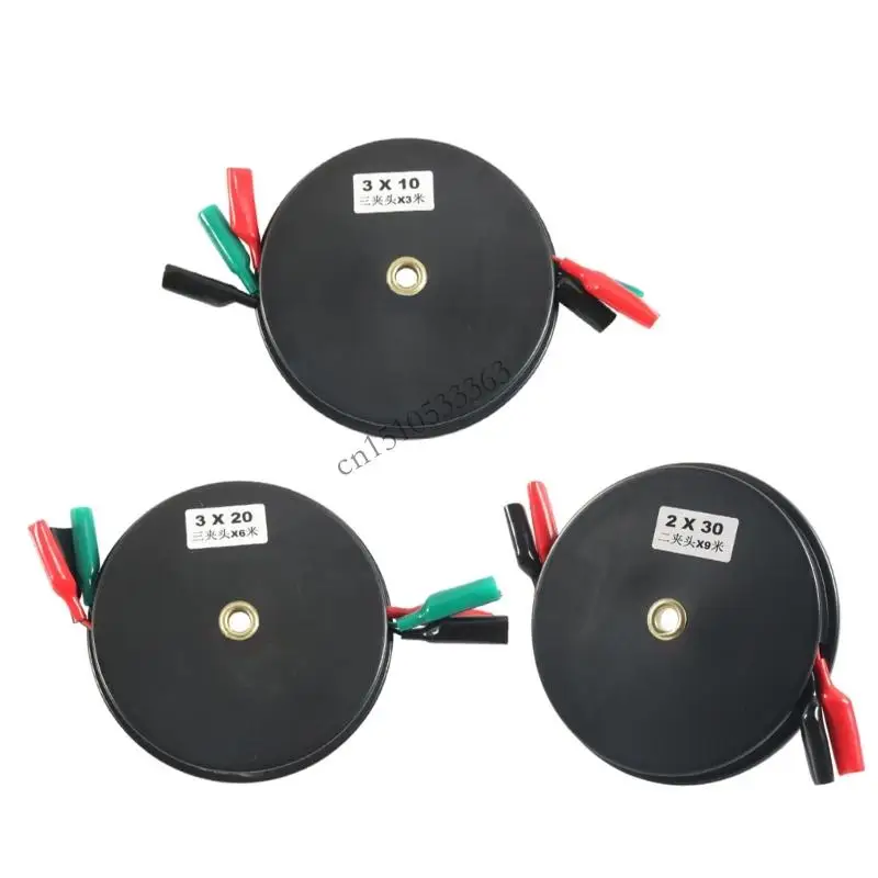 090E Retractable Automotive Diagnostic Cable Three Clip ABS 18AWG Testing Wire
090E Retractable Automotive Diagnostic Cable Three Clip ABS 18AWG Testing Wire