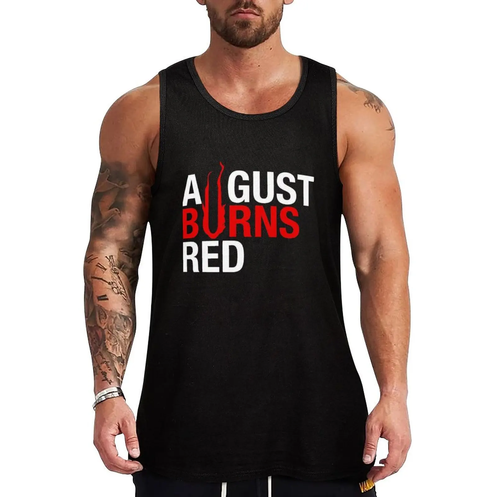 GOOD DESIGN August burns red Tank Top men clothings Top summer gym for men Vest for boy
GOOD DESIGN August burns red Tank Top men clothings Top summer gym for men Vest for boy