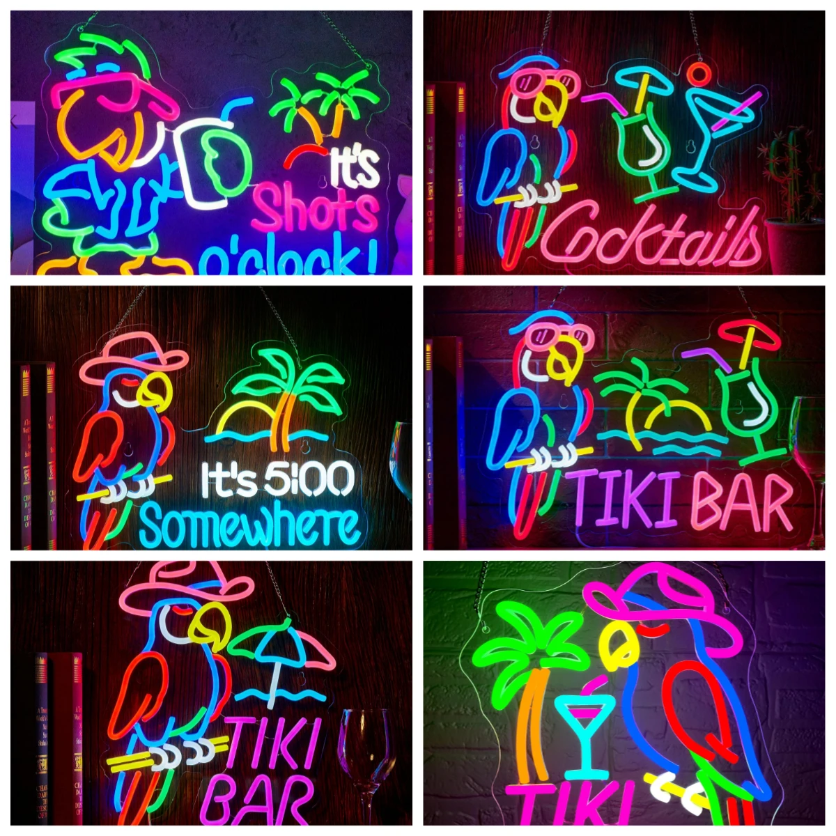 Parrot It's Shots O'clock Neon Sign Drinking USB Dimmable LED Neon Lights for Beer Bar Kitchen Restaurant Pub Party Club Shops
Parrot It's Shots O'clock Neon Sign Drinking USB Dimmable LED Neon Lights for Beer Bar Kitchen Restaurant Pub Party Club Shops