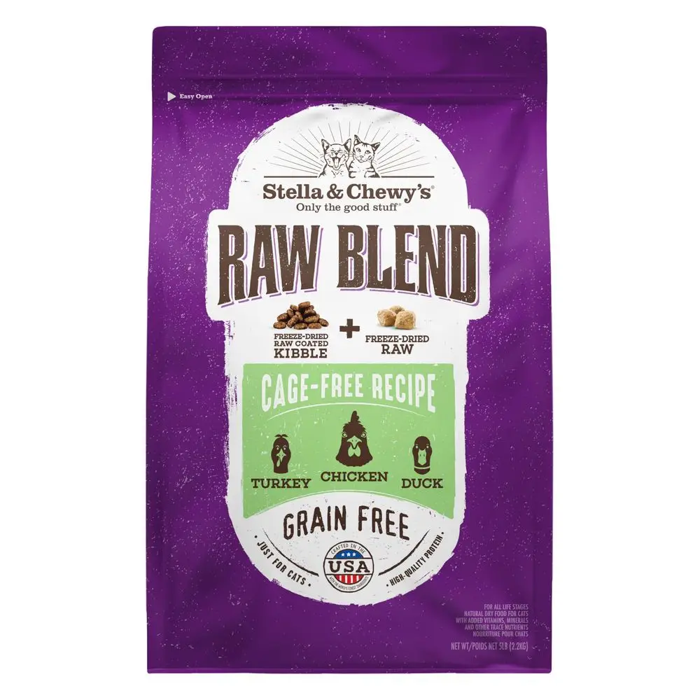 Корм для кошек Chewys Raw Blend Premium Kibble, беззерновой, с высоким содержанием белка, рецепт с птицей CageFree, 5 фунтов. Сумка
Корм для кошек Chewys Raw Blend Premium Kibble, беззерновой, с высоким содержанием белка, рецепт с птицей CageFree, 5 фунтов. Сумка