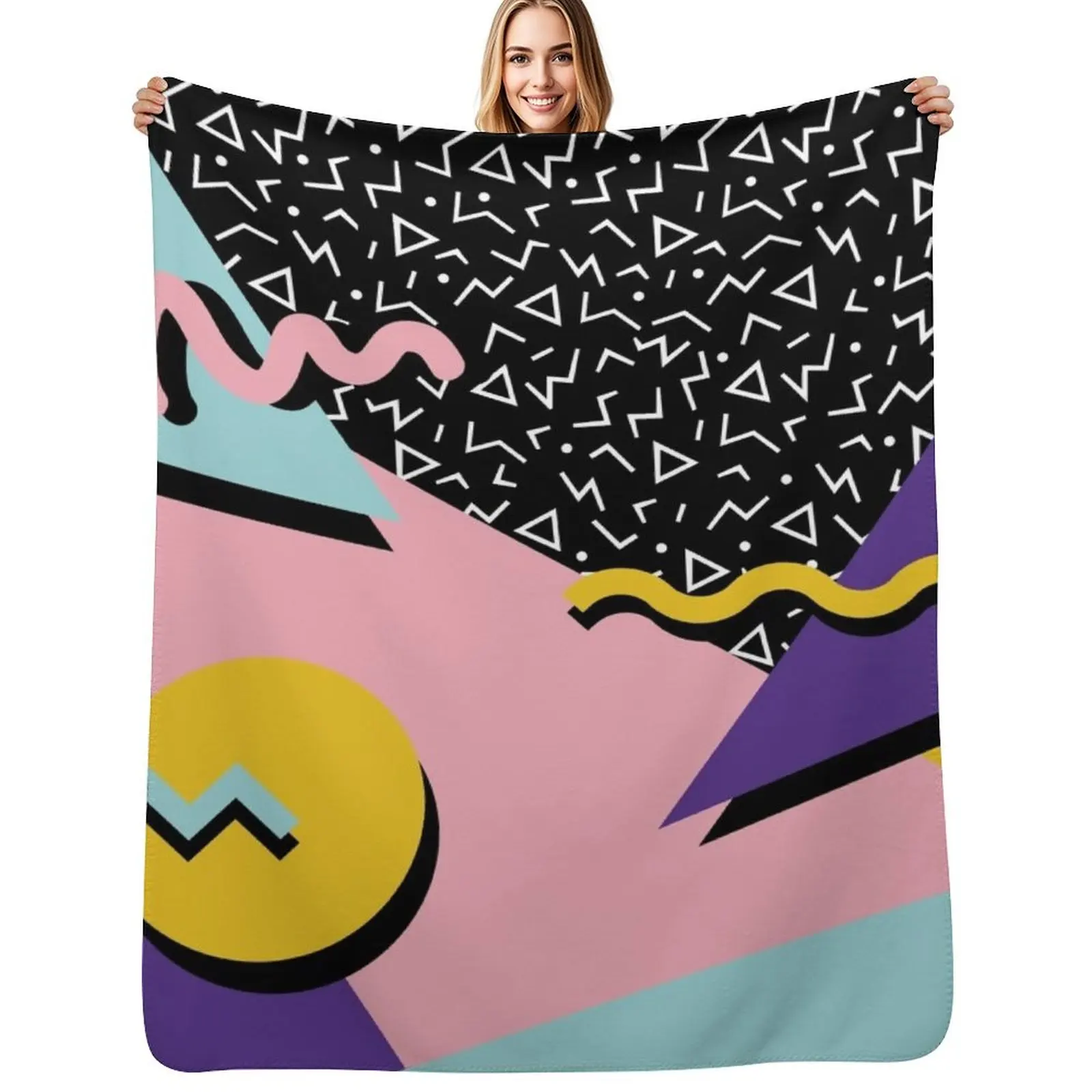 Memphis Pattern 20 - Retro 90s / 80s Throw Blanket manga Designers Quilt Blankets
Memphis Pattern 20 - Retro 90s / 80s Throw Blanket manga Designers Quilt Blankets