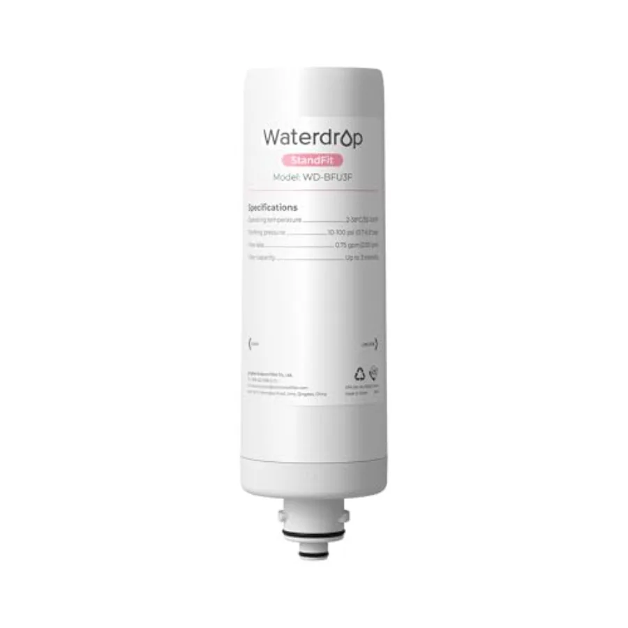 BFU3F Replacement Filter for BFU3 Bathroom Sink Filter for Skincare, Reduces Chlorine, Scale in Water, Reduces Skin Redness and
BFU3F Replacement Filter for BFU3 Bathroom Sink Filter for Skincare, Reduces Chlorine, Scale in Water, Reduces Skin Redness and