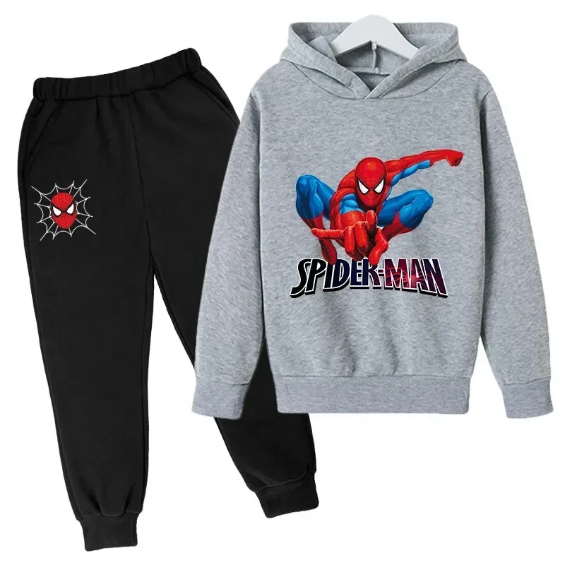Marvel Spider-man Superhero Printed Children Hoodie+Pants 2Pcs Set Spring Autumn Kids Boy Girl Clothing Street Casual Tracksuits
Marvel Spider-man Superhero Printed Children Hoodie+Pants 2Pcs Set Spring Autumn Kids Boy Girl Clothing Street Casual Tracksuits