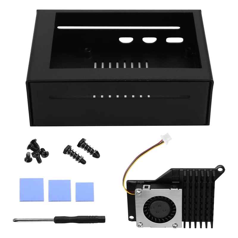 T31C-3.5 Inch Touch Screen For Raspberry Pi 5, With Metal Case And Active Cooler
T31C-3.5 Inch Touch Screen For Raspberry Pi 5, With Metal Case And Active Cooler