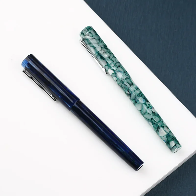 New PENBBS 487 Magnetic Piston Fountain Pen Resin Fine Nib 0.5mm Fashion Office Writing Gift Set For Office Supplies Stationery
New PENBBS 487 Magnetic Piston Fountain Pen Resin Fine Nib 0.5mm Fashion Office Writing Gift Set For Office Supplies Stationery
