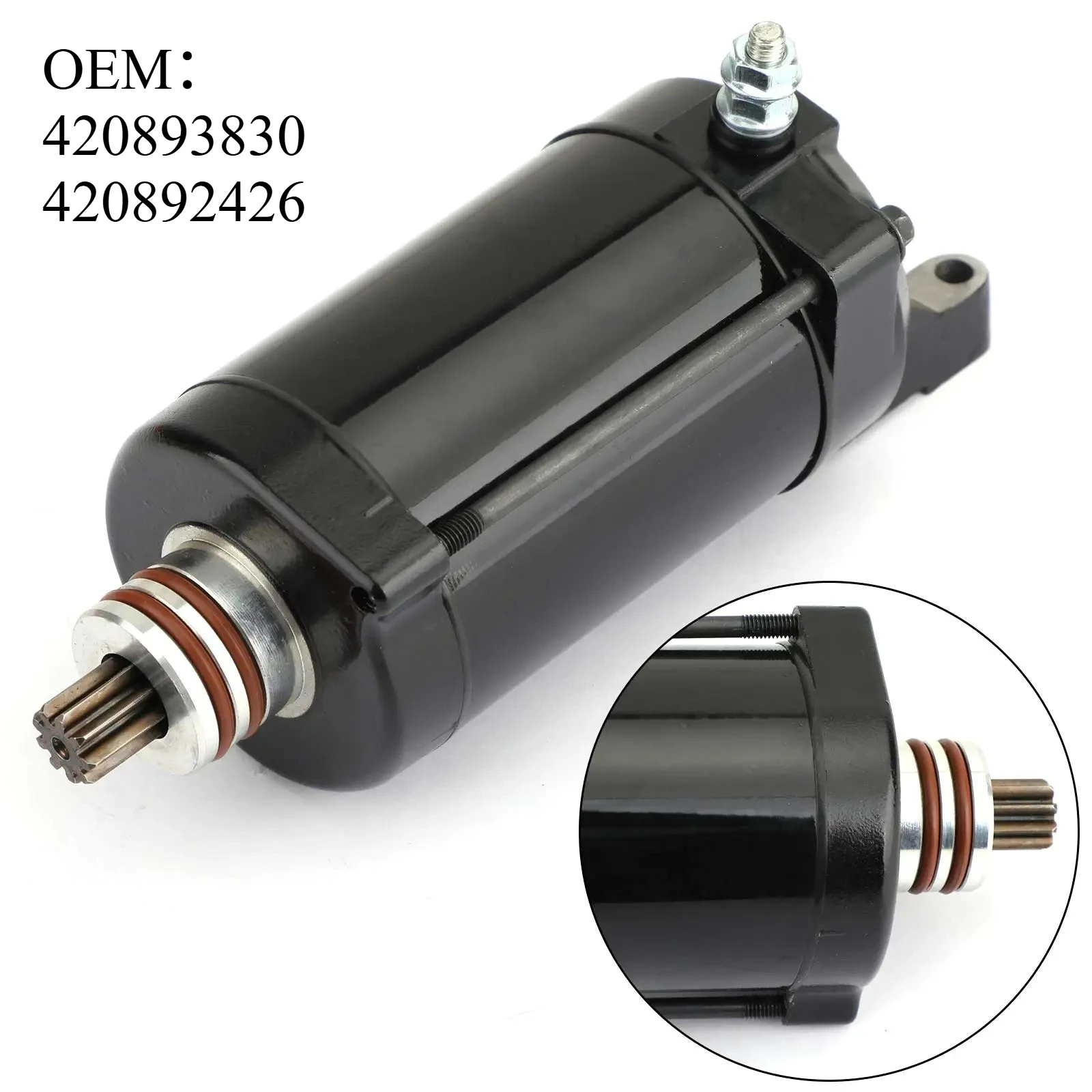 Starter Motor for SeaDoo Spark 2 Up / 3 Up 900 Rotax 2014-2019 ACE 14-19 420893830 420892426
Starter Motor for SeaDoo Spark 2 Up / 3 Up 900 Rotax 2014-2019 ACE 14-19 420893830 420892426