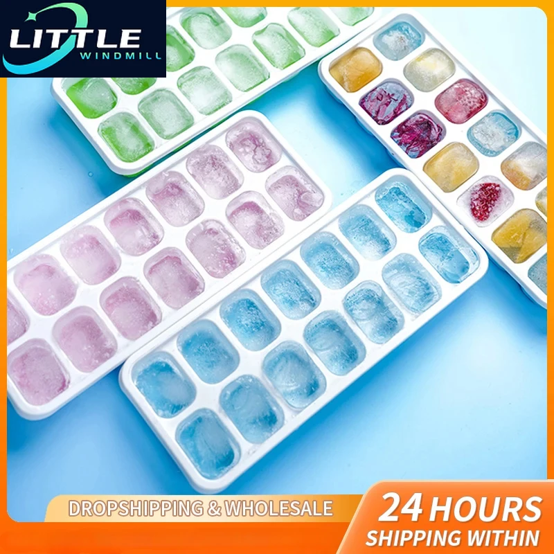 14 Grid Ice Cube Tray Silicone Mold Square Cube Tray Mold Ice Cube Maker Non-toxic Durable Bar Pub Wine Ice Blocks Maker
14 Grid Ice Cube Tray Silicone Mold Square Cube Tray Mold Ice Cube Maker Non-toxic Durable Bar Pub Wine Ice Blocks Maker