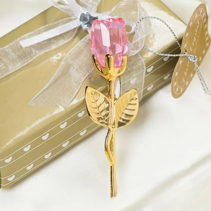 Valentines Day Gift Crystal Glass Rose Flower Figurines Craft Favors Lovers Gift Souvenir Wedding Decoration Ornaments Gift Box
Valentines Day Gift Crystal Glass Rose Flower Figurines Craft Favors Lovers Gift Souvenir Wedding Decoration Ornaments Gift Box
