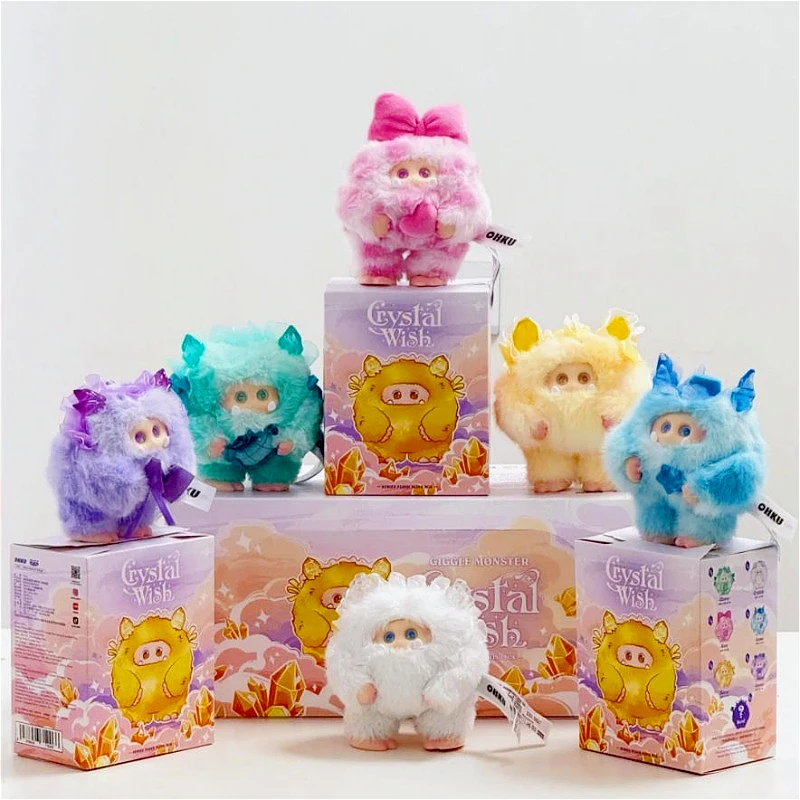 OHKU Crystal Wish Series Blind Box Surprise Bag Kawaii Keychain Toy Exquisite Plush Ornament Mystery Vinyl Doll Collectible Gift
OHKU Crystal Wish Series Blind Box Surprise Bag Kawaii Keychain Toy Exquisite Plush Ornament Mystery Vinyl Doll Collectible Gift