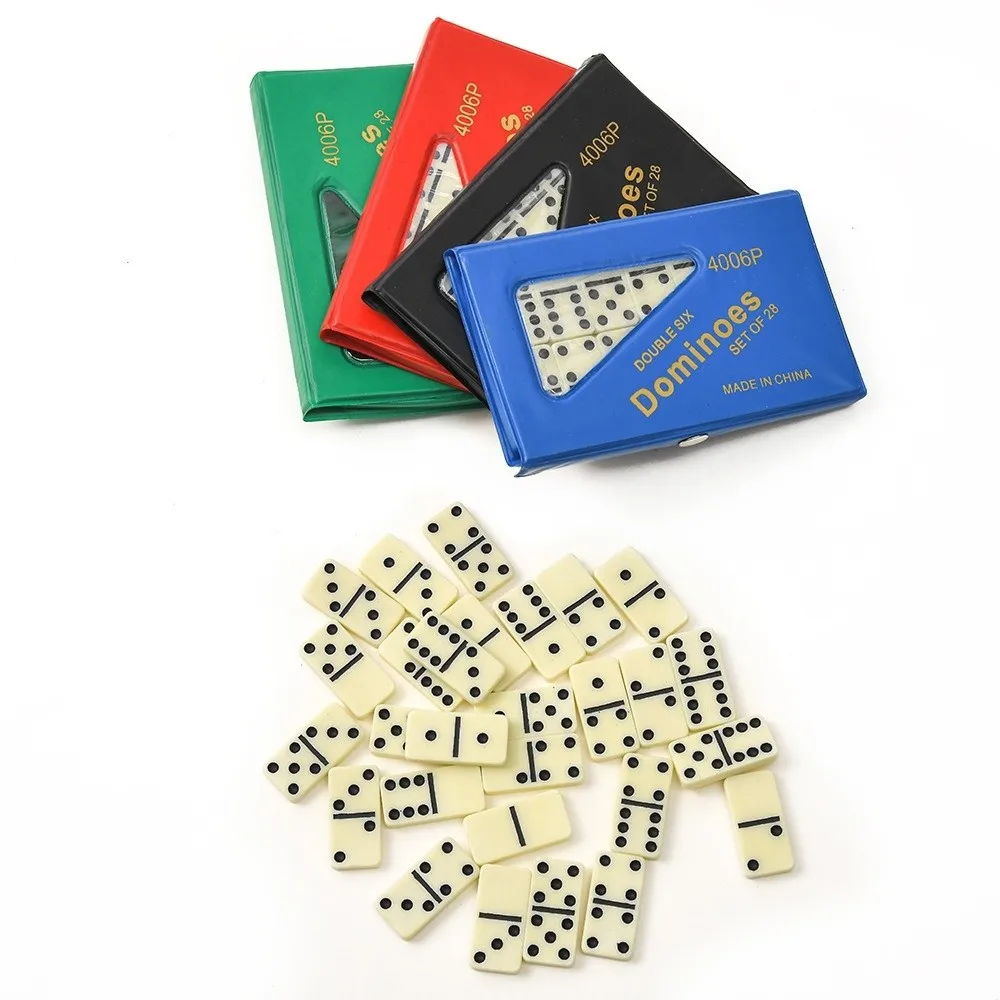 Fun 28 PCS Double Six Domino Set Double Six Children Gift Domino Toy Leisure Entertainment Table Game Travel
Fun 28 PCS Double Six Domino Set Double Six Children Gift Domino Toy Leisure Entertainment Table Game Travel