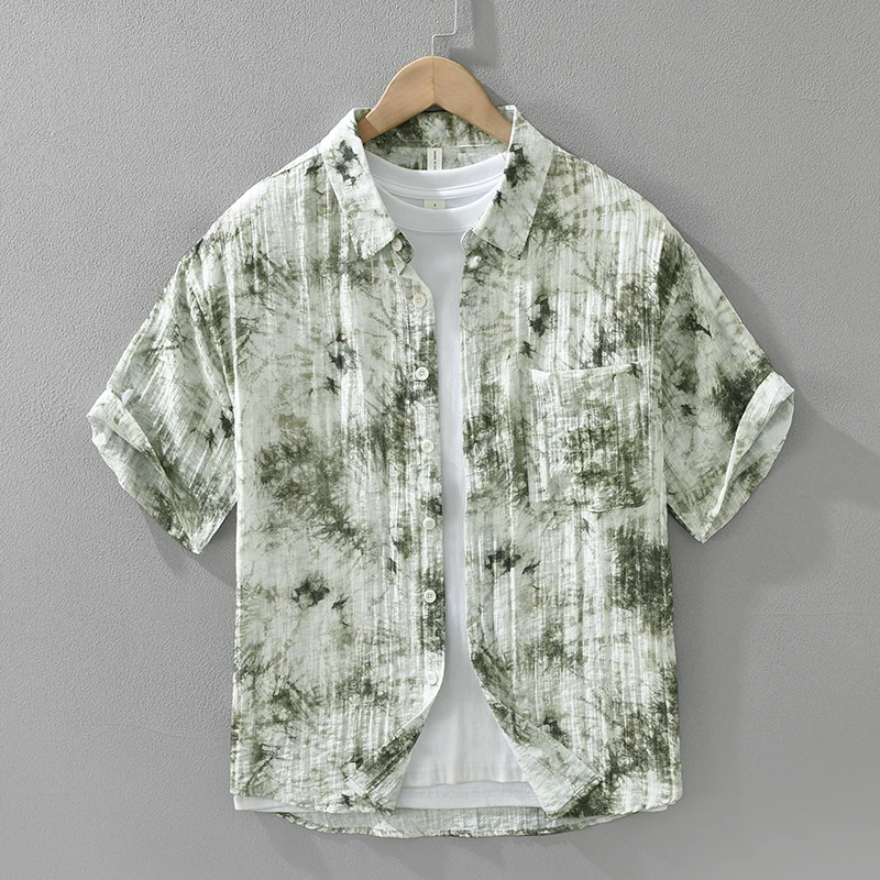 Print Shirt for Men Casual Loose Oversized Short Sleeve Shirts 2025 Summer New Fashion Men's Clothing
Print Shirt for Men Casual Loose Oversized Short Sleeve Shirts 2025 Summer New Fashion Men's Clothing