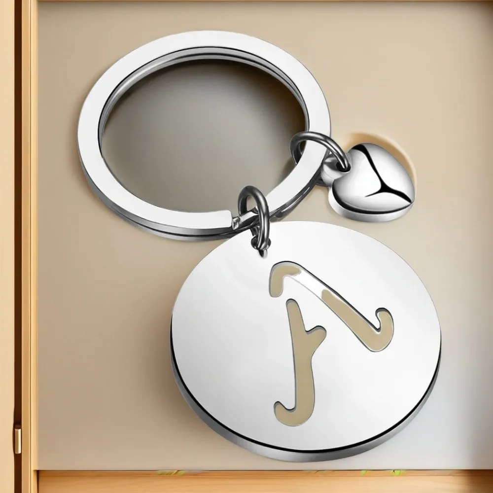Originality 26 Letter Brand Stainless Steel Keychain A-Z Round Keyring Pendant Key Ring Buckle Chains for Car Motorcyle Gift
Originality 26 Letter Brand Stainless Steel Keychain A-Z Round Keyring Pendant Key Ring Buckle Chains for Car Motorcyle Gift