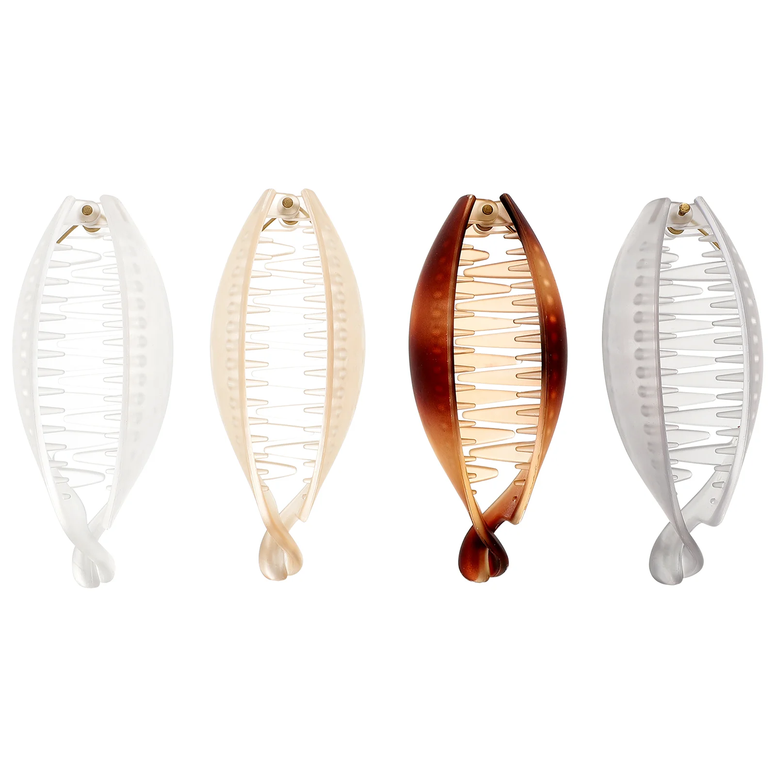 4 Pcs Hair Comb Banana Clip Miss Women's Pins Clips for Girls Ponytail Thick 1050X430X300CM Accessories Clamp
4 Pcs Hair Comb Banana Clip Miss Women's Pins Clips for Girls Ponytail Thick 1050X430X300CM Accessories Clamp