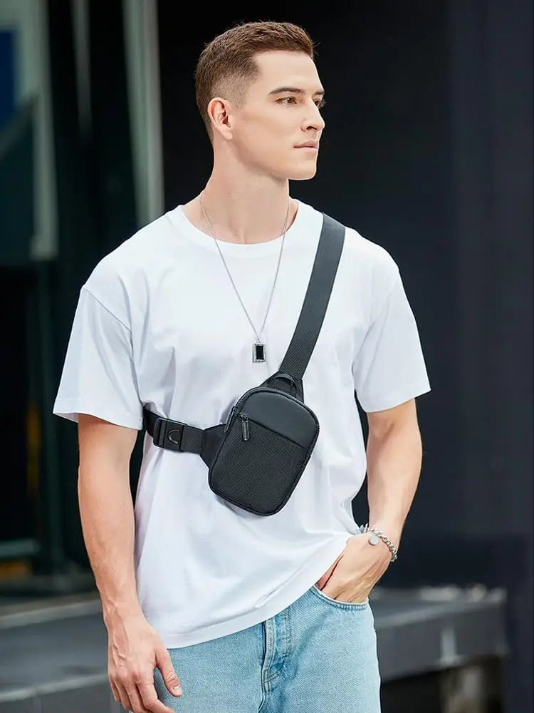 Sling Bag for Men and Women, Mini Crossbody Bags with Adjustable Strap, Water Resistant Fanny Pack Phone
Sling Bag for Men and Women, Mini Crossbody Bags with Adjustable Strap, Water Resistant Fanny Pack Phone