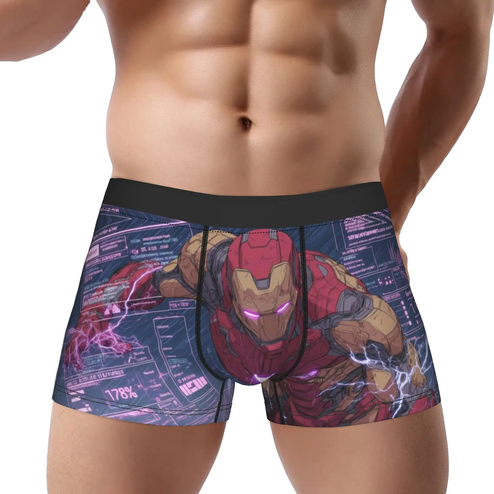 Iron Man (5) Marvel Underpants Breathbale Panties Male Underwear Ventilate Shorts Boxer Briefs
Iron Man (5) Marvel Underpants Breathbale Panties Male Underwear Ventilate Shorts Boxer Briefs
