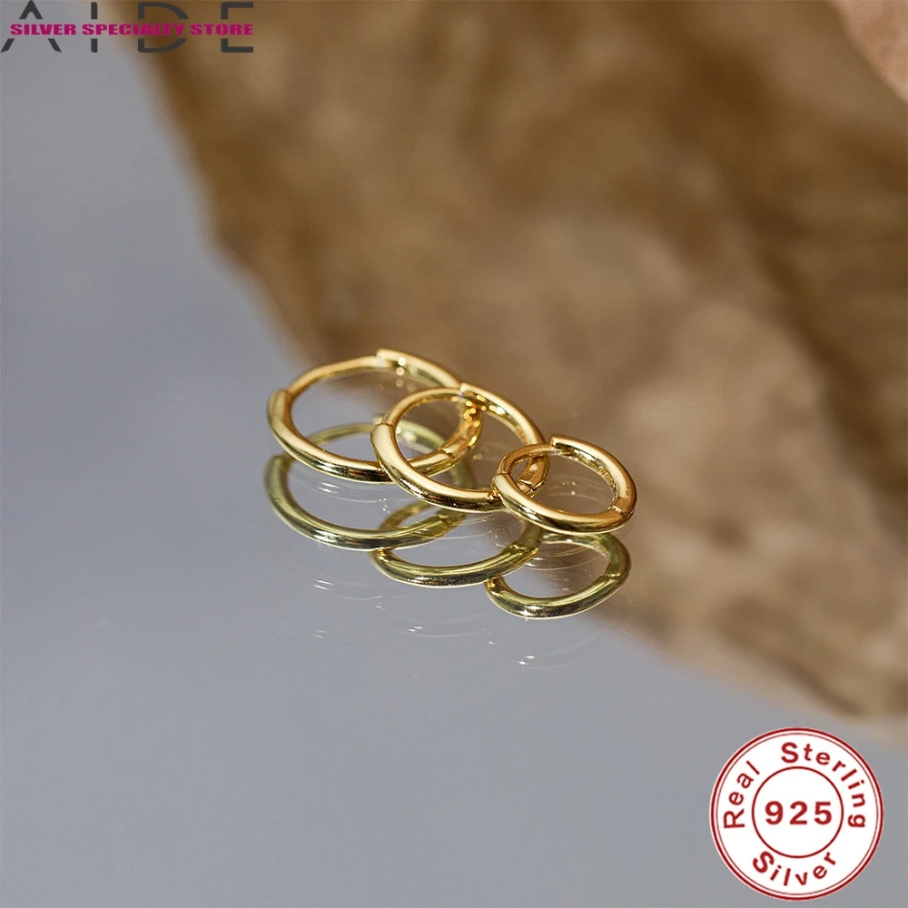 AIDE стерлингового серебра 925 пробы, 3 шт./компл., глянцевые круглые серьги разных размеров для женщин, классические серьги для пирсинга, блестящие серьги для пирсинга хряща
AIDE стерлингового серебра 925 пробы, 3 шт./компл., глянцевые круглые серьги разных размеров для женщин, классические серьги для пирсинга, блестящие серьги для пирсинга хряща