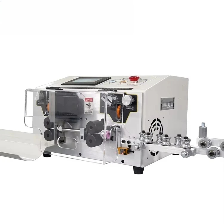 EW-03C+ AWG 32 - 8 Automatic Wires Stripper Factory Price Wire Cutting and Stripping Machine Electrical Wire Stripping Machine
EW-03C+ AWG 32 - 8 Automatic Wires Stripper Factory Price Wire Cutting and Stripping Machine Electrical Wire Stripping Machine