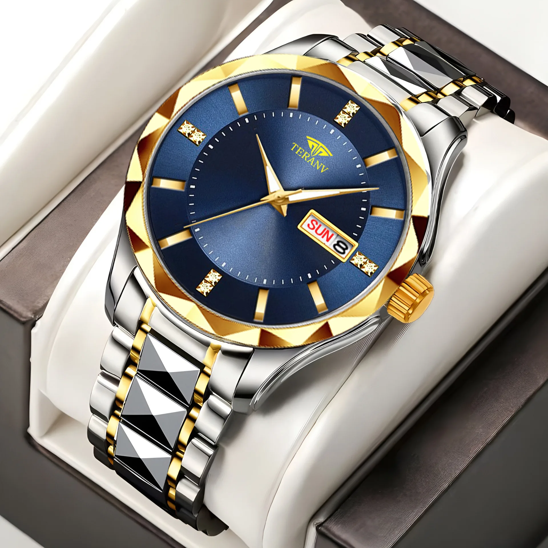 UTHAI Men's Watch Business Fashion Calendar Waterproof Steel Wristband Quartz Watch Trend Classic Male Watch Clock UTHAI
UTHAI Men's Watch Business Fashion Calendar Waterproof Steel Wristband Quartz Watch Trend Classic Male Watch Clock UTHAI