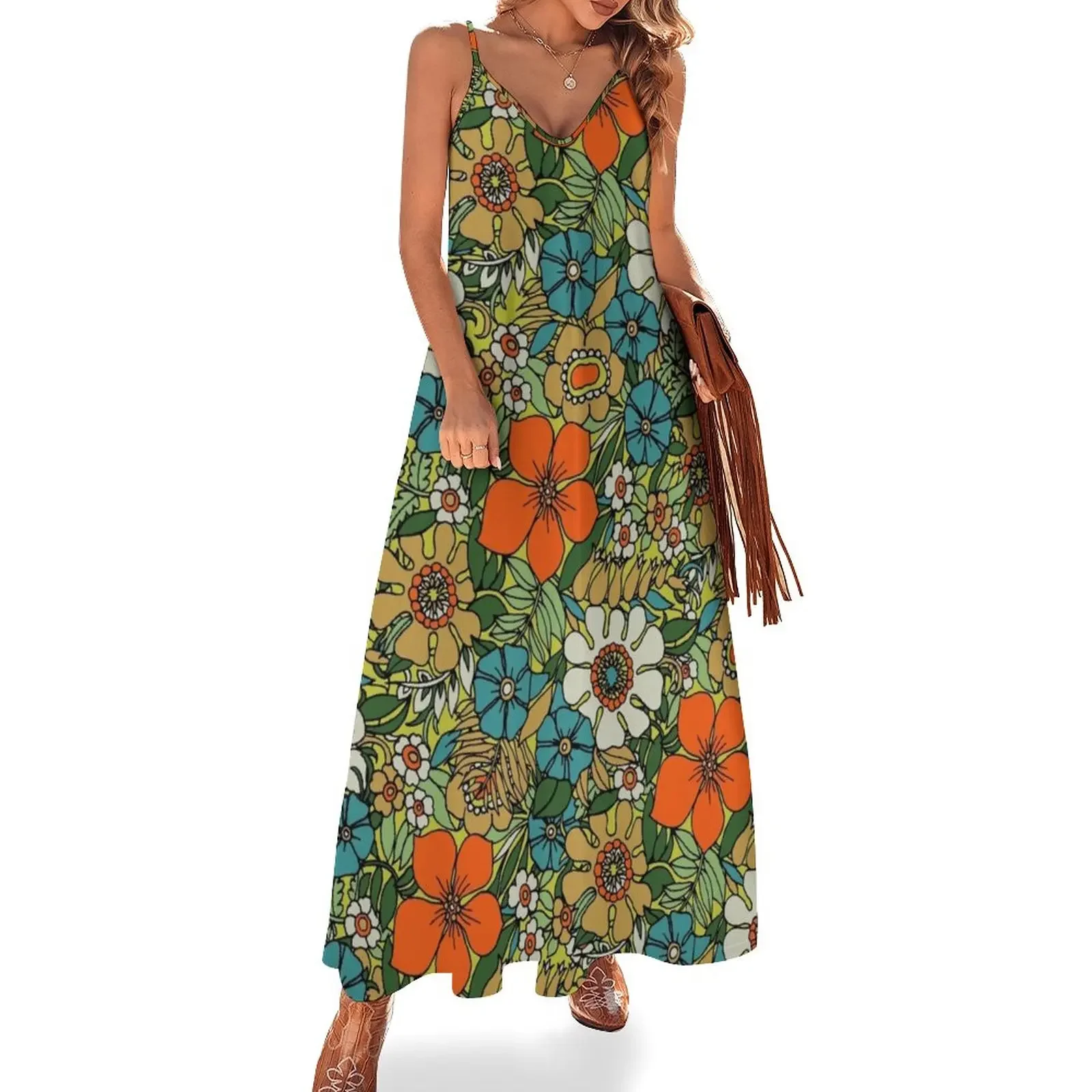 70s Plate Sleeveless Dress women's evening dresses summer dresses womens 2025 Dress
70s Plate Sleeveless Dress women's evening dresses summer dresses womens 2025 Dress