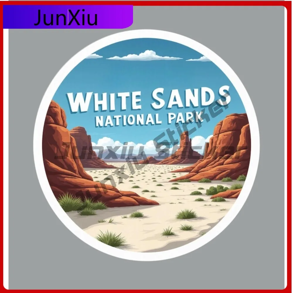 White Sands National Park Sticker Custom Decals Waterproof Car Decoration Fridge Or Laptop Stickers For Camper Windshield Bumper
White Sands National Park Sticker Custom Decals Waterproof Car Decoration Fridge Or Laptop Stickers For Camper Windshield Bumper