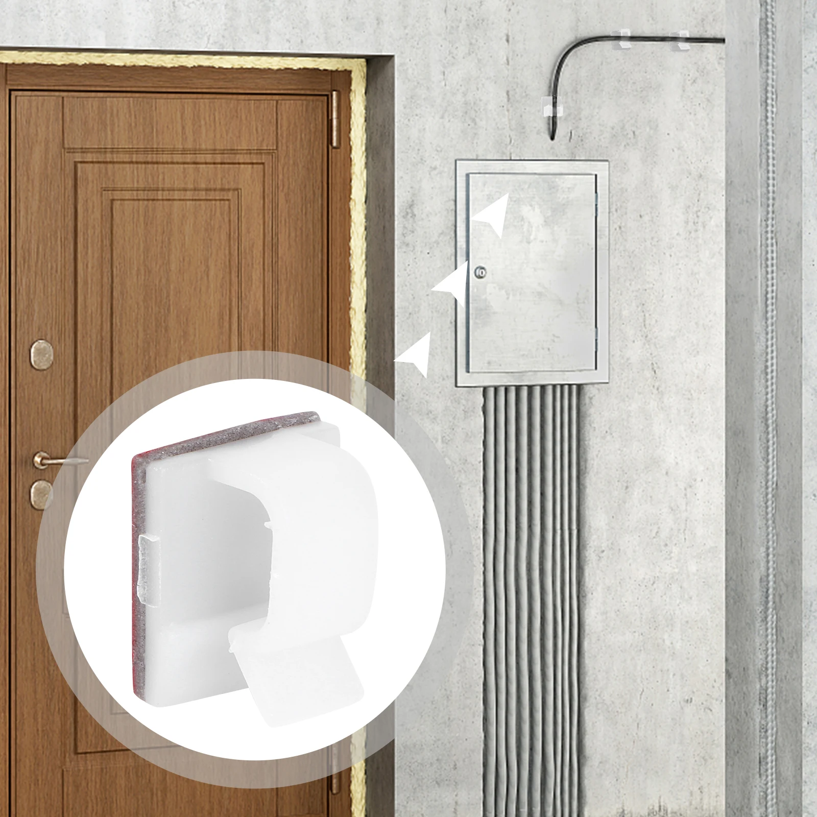 100Pcs Mini Cable Clips Adhesive Wire Cord Holder No Drill Needed for Home Office Decor Easy to Remove No Residue
100Pcs Mini Cable Clips Adhesive Wire Cord Holder No Drill Needed for Home Office Decor Easy to Remove No Residue