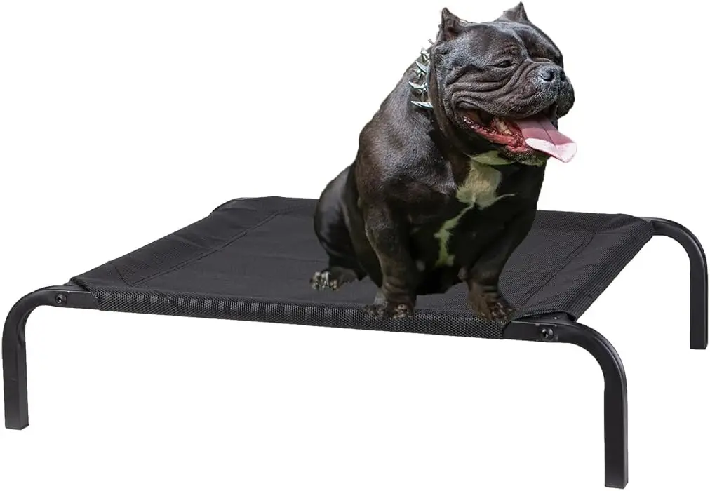 Elevated Outdoor Dog Bed, Dog Cot Bed Waterproof, Portable Indoor & Outdoor Pet Hammo Bed, Frame With Washable, Breathable,
Elevated Outdoor Dog Bed, Dog Cot Bed Waterproof, Portable Indoor & Outdoor Pet Hammo Bed, Frame With Washable, Breathable,