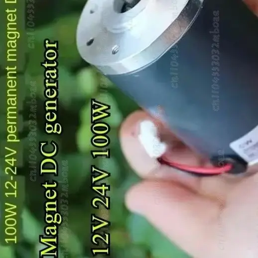 High-Power Magnet DC Generator 12V 24V 100W Hand-Cranking Wind Pedal Hydraulic Charging for Alternative Energy
High-Power Magnet DC Generator 12V 24V 100W Hand-Cranking Wind Pedal Hydraulic Charging for Alternative Energy