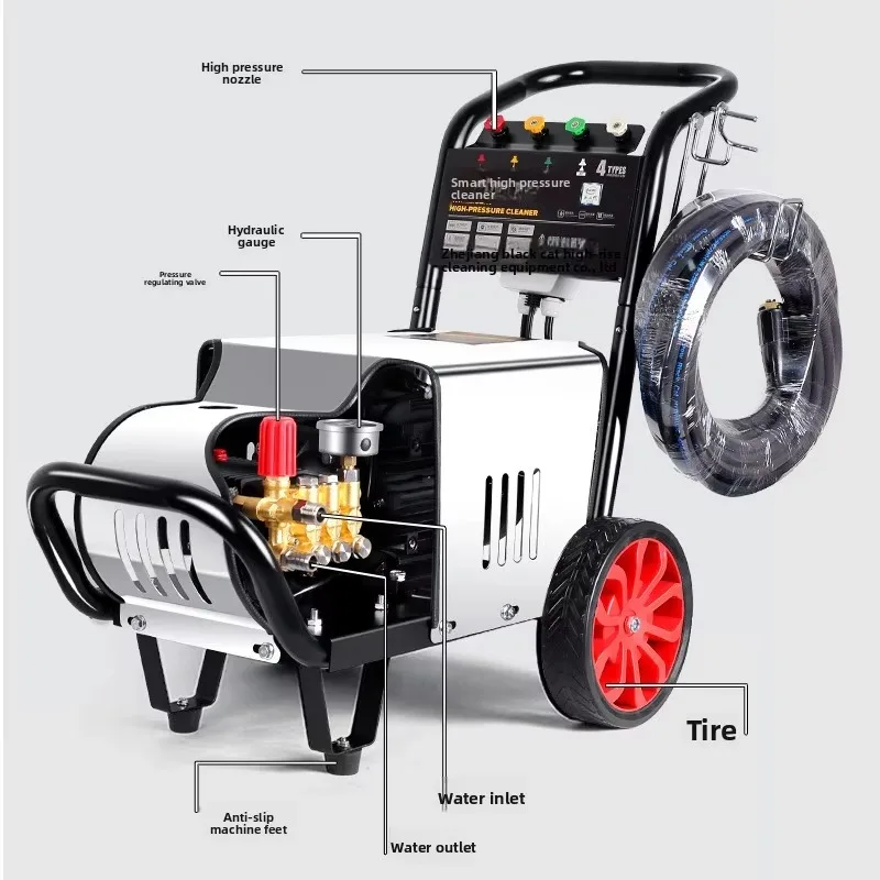 National Standard High-Power High-Pressure Cleaning Machine Commercial Car Washer Black Cat Water Gun Industrial
National Standard High-Power High-Pressure Cleaning Machine Commercial Car Washer Black Cat Water Gun Industrial