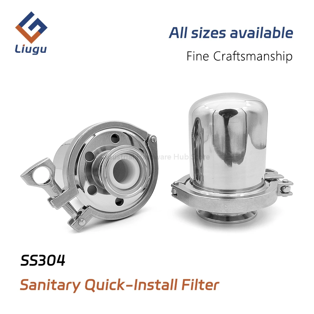 304 Stainless Steel Corrosion-Resistant Tri-Clamp Tank Breather Filter-2.5"(38mm)/5"(51mm) Sanitary Air Filter for Sanitary Tank
304 Stainless Steel Corrosion-Resistant Tri-Clamp Tank Breather Filter-2.5"(38mm)/5"(51mm) Sanitary Air Filter for Sanitary Tank