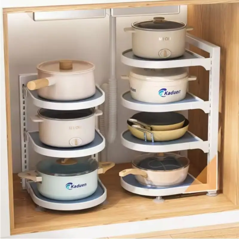 Adjustable Under Sink Organizer,Heavy Duty Kitchen Cabinet Storage Rack for Pots&Pans,Space-Saving Shelf with Easy Installation
Adjustable Under Sink Organizer,Heavy Duty Kitchen Cabinet Storage Rack for Pots&Pans,Space-Saving Shelf with Easy Installation