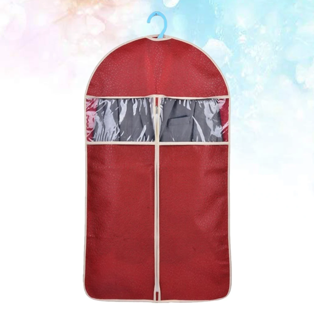 High-end Embossing Clothes Cover Suit Storage Bag Garment Organizer Protector Case Size L (Dark Red)
High-end Embossing Clothes Cover Suit Storage Bag Garment Organizer Protector Case Size L (Dark Red)