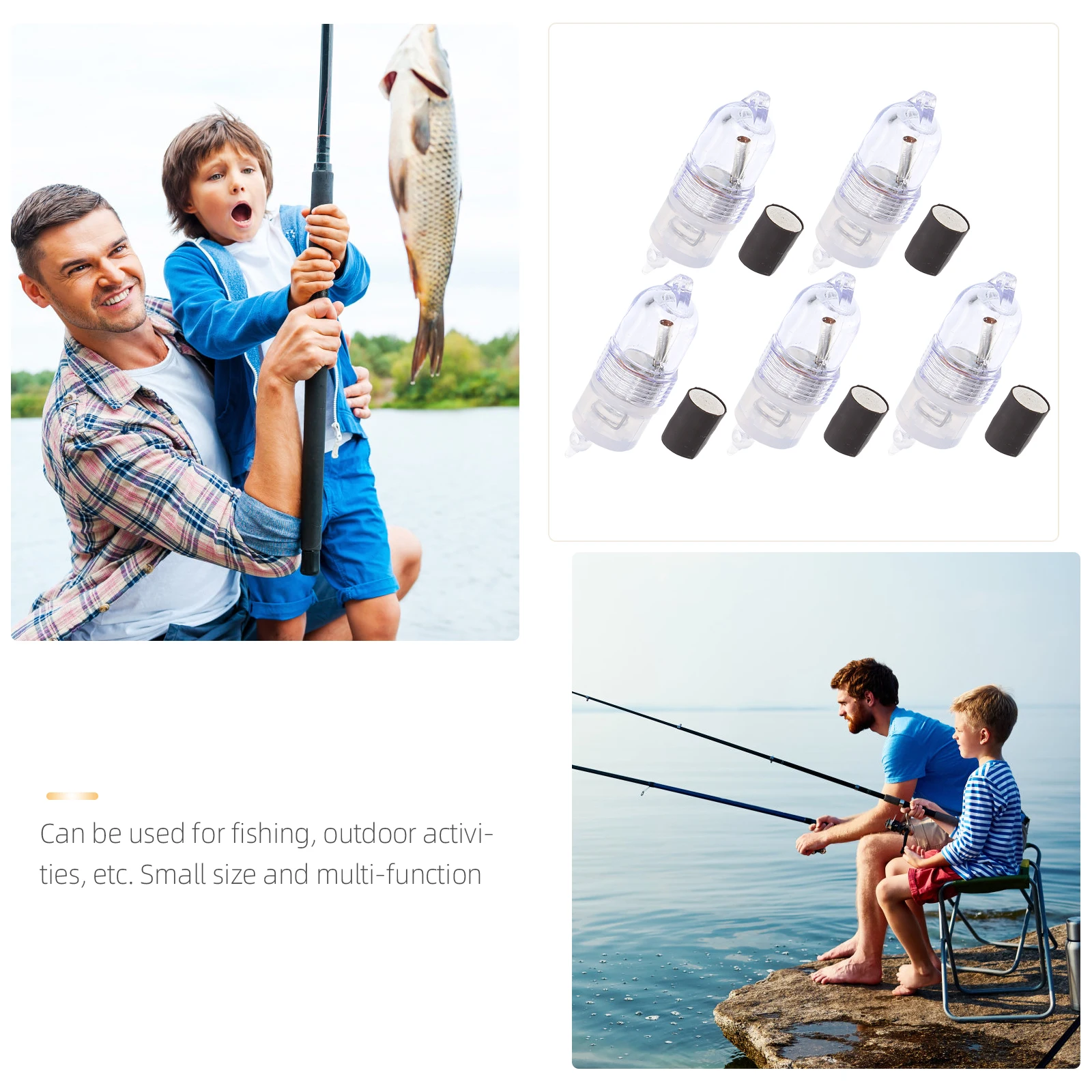 5pcs Light Fishing Signal Lamp Outdoor Fishing Warning Lights LED Work Rod Bite Electronic Component Outdoor
5pcs Light Fishing Signal Lamp Outdoor Fishing Warning Lights LED Work Rod Bite Electronic Component Outdoor