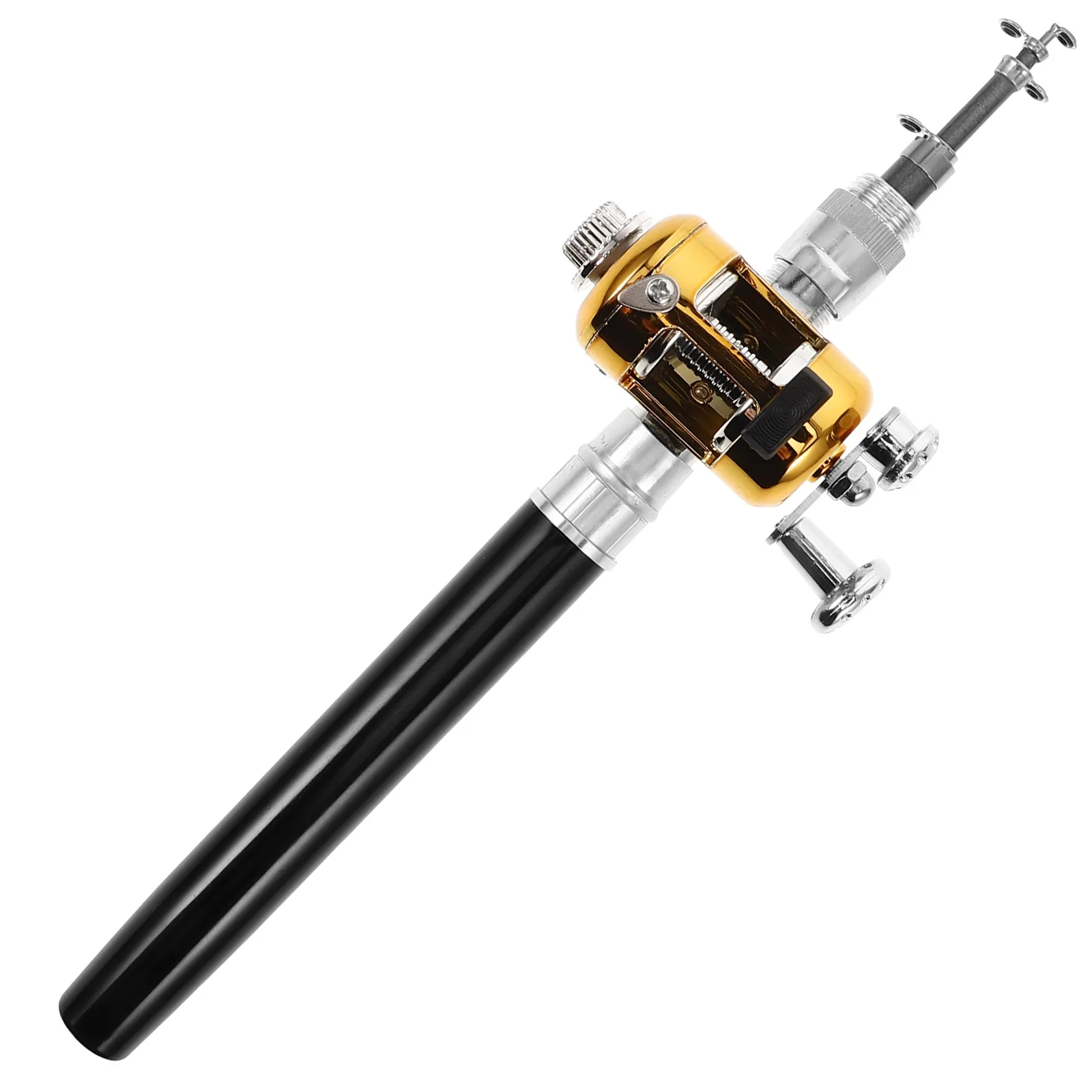 1 set Aluminum Alloy Fishing Rod Portable Telescopic Retractable Pole Size Lightweight Durable Outdoor 
1 set Aluminum Alloy Fishing Rod Portable Telescopic Retractable Pole Size Lightweight Durable Outdoor