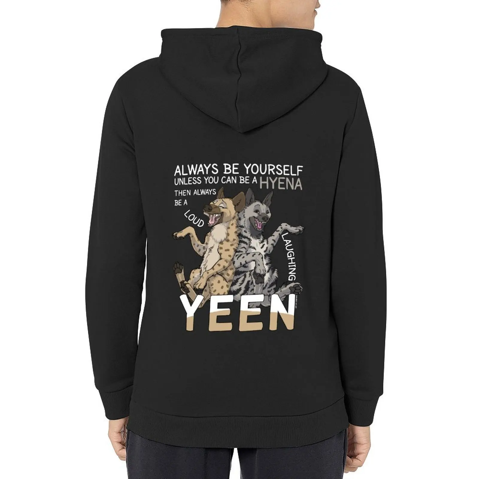 Always be hyena (for dark backgrounds) Hoodie men's winter sweater autumn clothes clothes for men hooded shirt anime hoodie
Always be hyena (for dark backgrounds) Hoodie men's winter sweater autumn clothes clothes for men hooded shirt anime hoodie