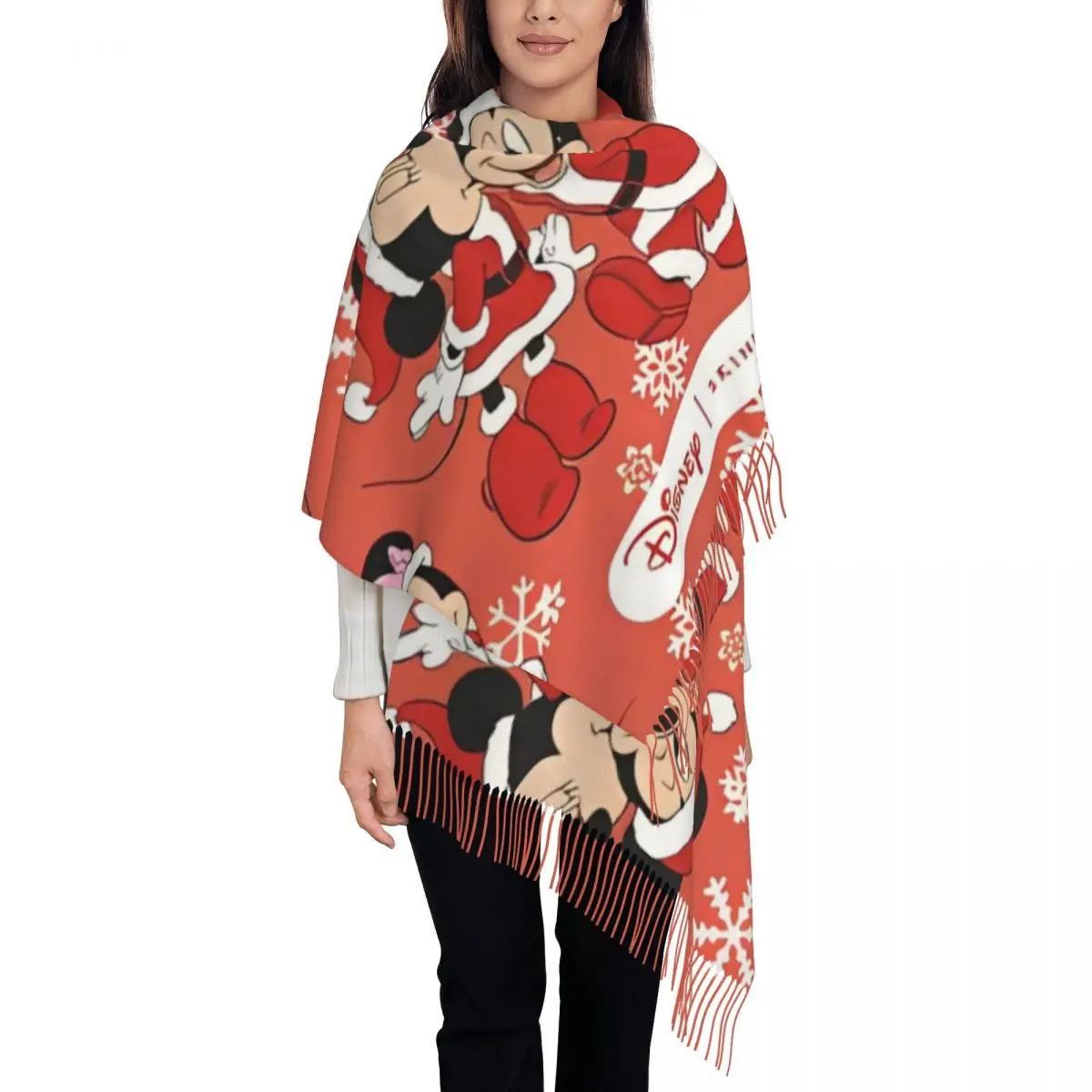 Mickey Mouse Christmas Lights Scarf for Women Winter Warm Cashmere Shawls and Wrap Large Shawl Scarf Lightweight
Mickey Mouse Christmas Lights Scarf for Women Winter Warm Cashmere Shawls and Wrap Large Shawl Scarf Lightweight