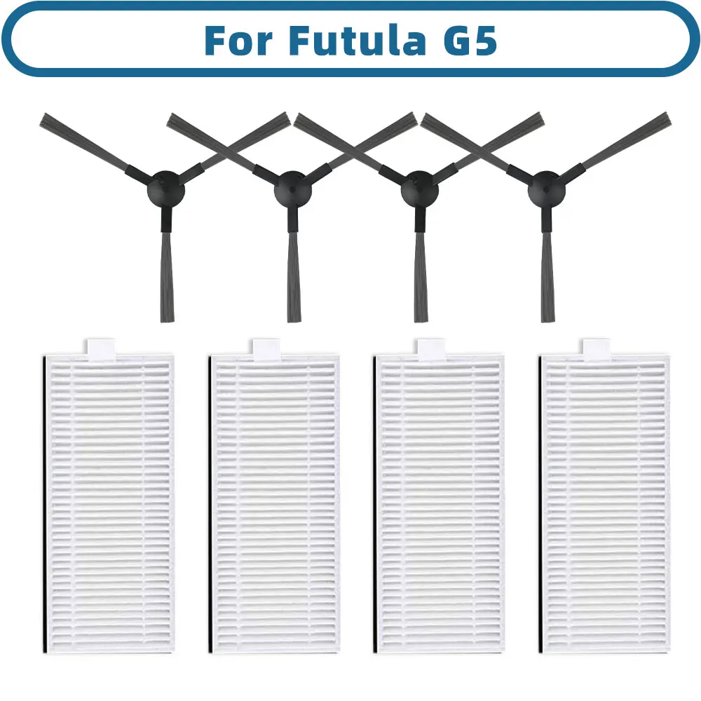 Compatible For Futula Robot Vacuum Cleaner and Mop G5 Replacement Parts Accessories Side Brush Hepa Filter
Compatible For Futula Robot Vacuum Cleaner and Mop G5 Replacement Parts Accessories Side Brush Hepa Filter