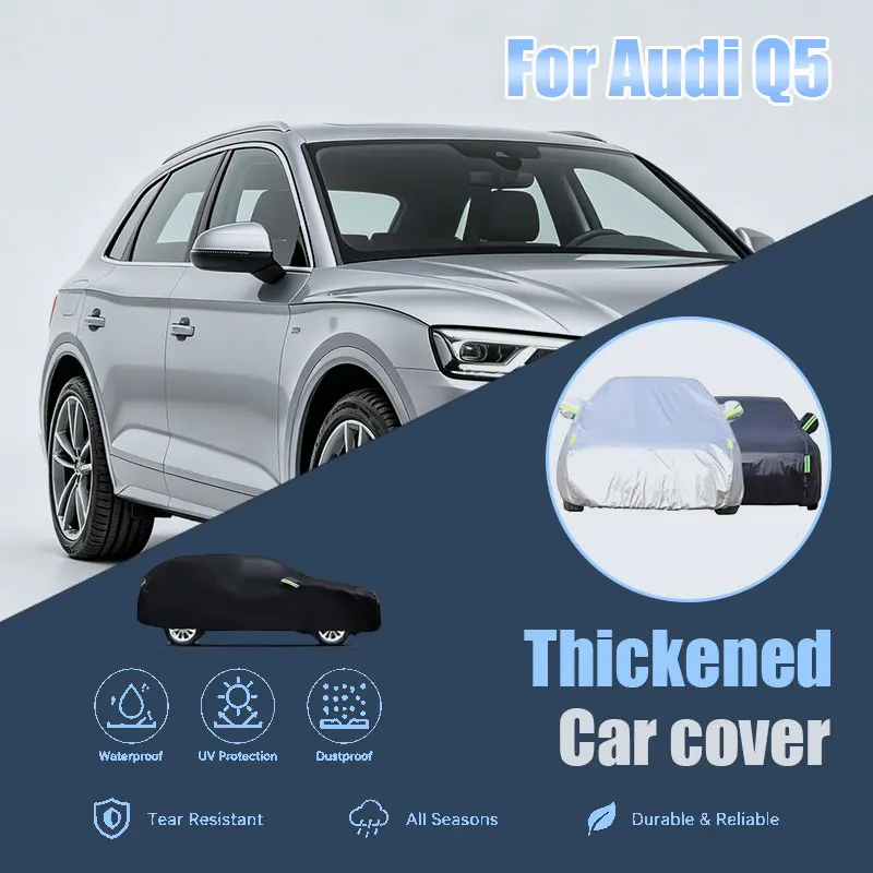 For Audi Q5 Full Car Cover Reflective Strips Waterproof Snowproof Dustproof UV Protection Outdoor Auto Exterior Accessory
For Audi Q5 Full Car Cover Reflective Strips Waterproof Snowproof Dustproof UV Protection Outdoor Auto Exterior Accessory