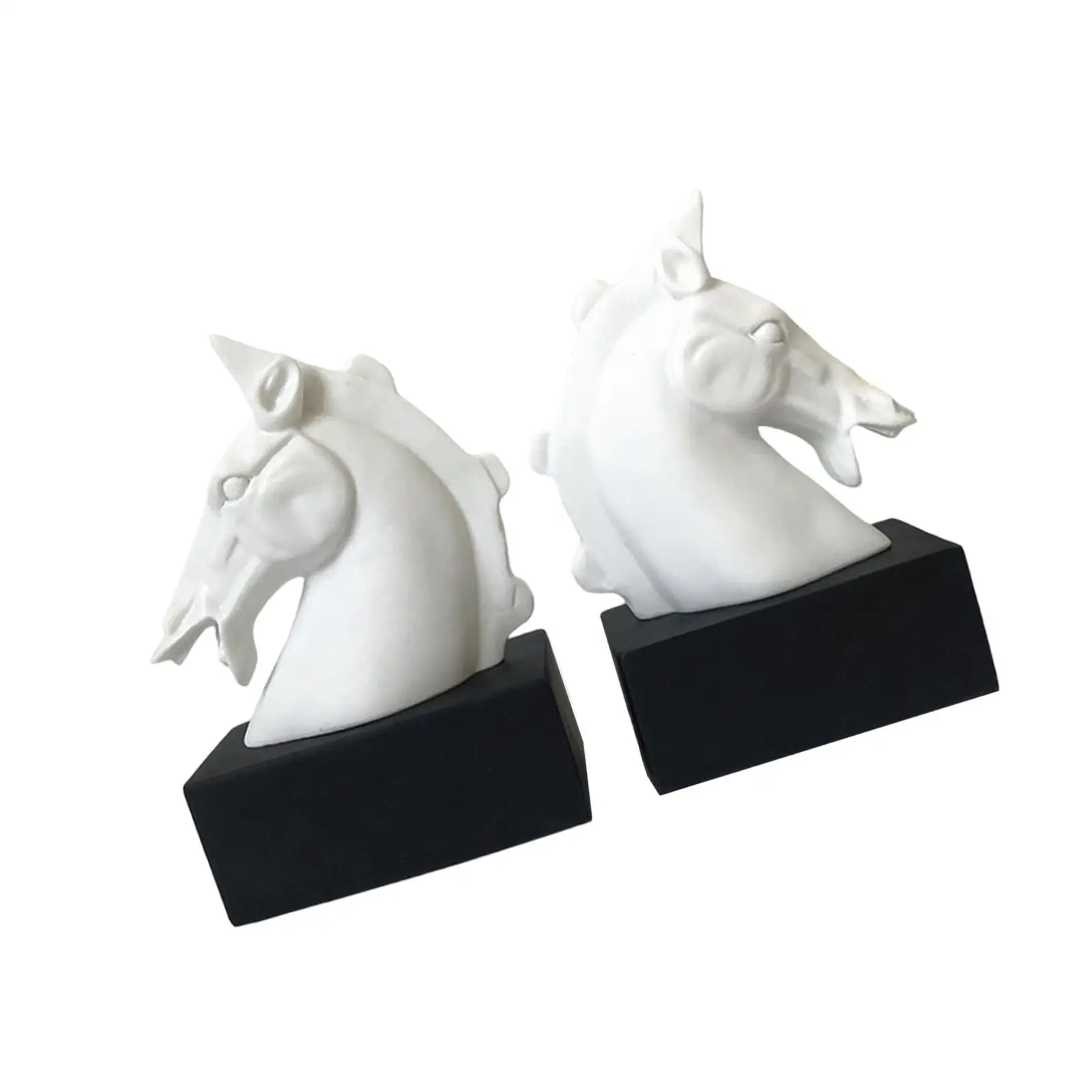 Half Body Horse Head Book Ends Decorative Bookends Sculptures, for Shelves Heavy Books
Half Body Horse Head Book Ends Decorative Bookends Sculptures, for Shelves Heavy Books