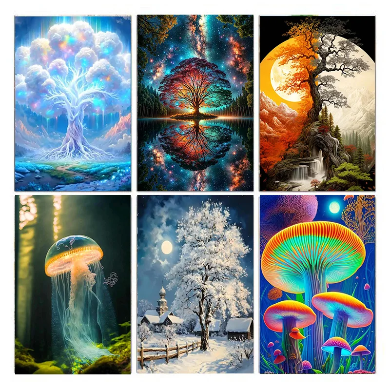 Набор для алмазной вышивки AB DIY 5D ко Дню святого Валентина, с изображением пейзажа «Древо жизни», подходит для взрослых и начинающих.
Набор для алмазной вышивки AB DIY 5D ко Дню святого Валентина, с изображением пейзажа «Древо жизни», подходит для взрослых и начинающих.