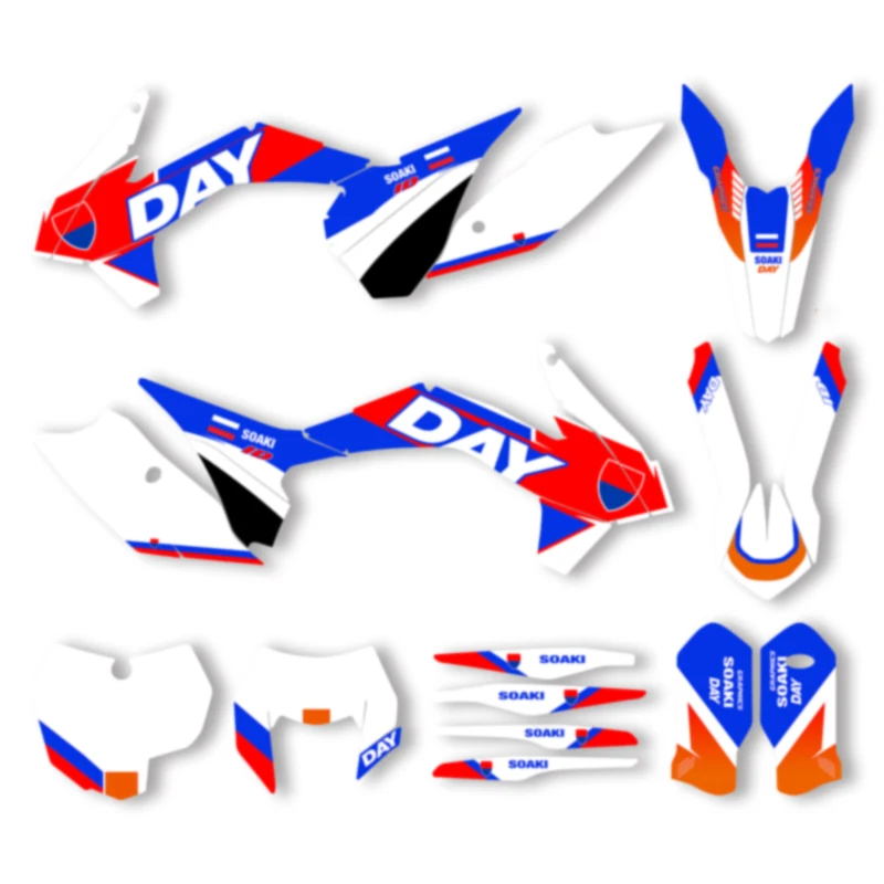 Powerzone Custom Team Motorcycle Decals Stickers Kits for KTM 125 200 250 300 350 450 500 EXC XCW 2014-2016 SX SXF 2013-2015
Powerzone Custom Team Motorcycle Decals Stickers Kits for KTM 125 200 250 300 350 450 500 EXC XCW 2014-2016 SX SXF 2013-2015