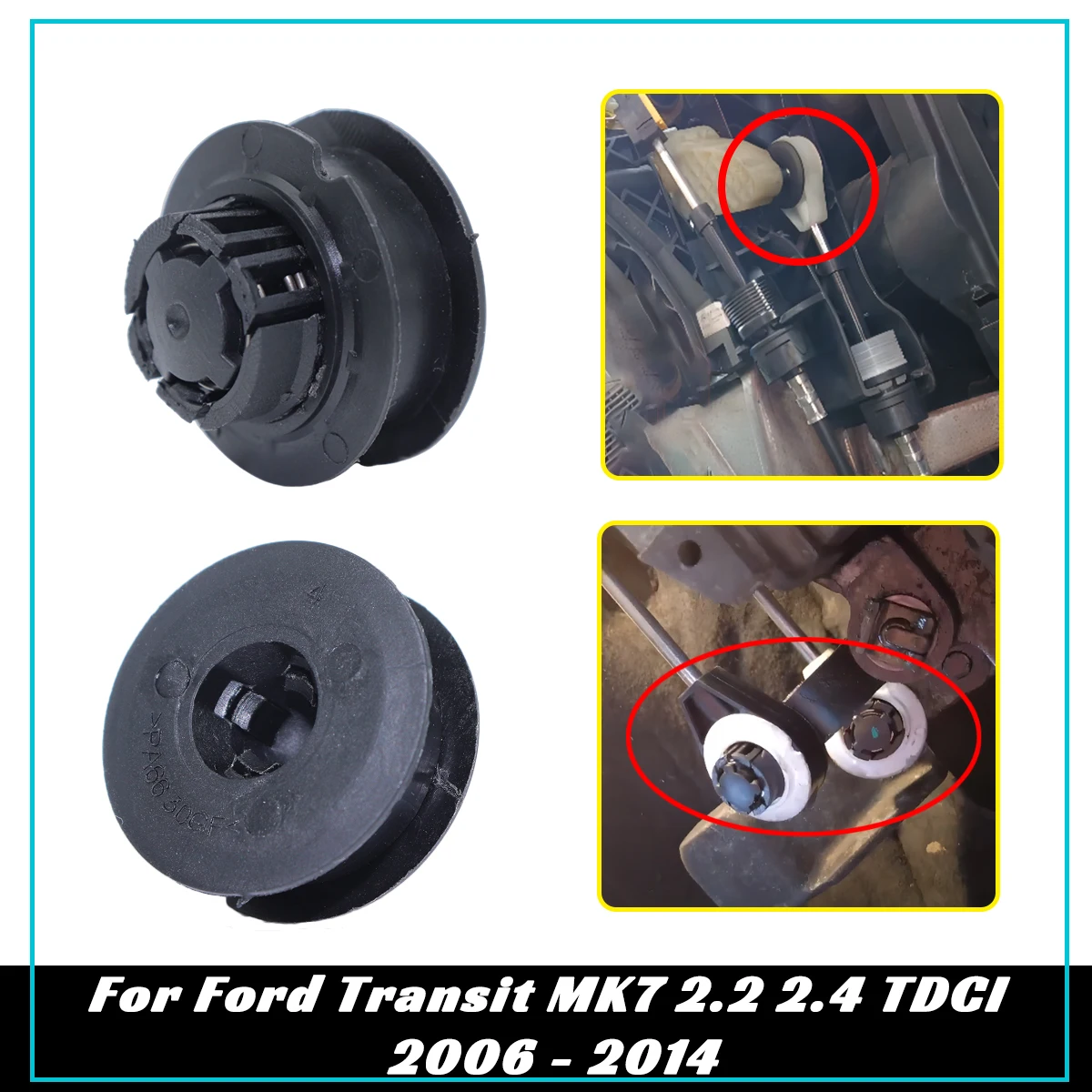Gear Linkage End Repair Kit for Ford Transit MK7 2.2 2.4 TDCI 2006-2014 Shifter Lever Selector Bushing Cable Assy Change FWD RWD
Gear Linkage End Repair Kit for Ford Transit MK7 2.2 2.4 TDCI 2006-2014 Shifter Lever Selector Bushing Cable Assy Change FWD RWD